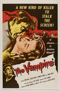 The Vampire (1957) - poster