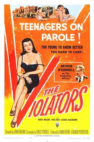 The Violators (1957) - poster