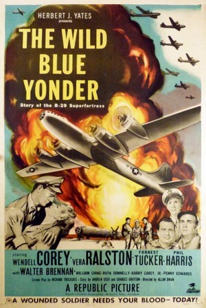 The Wild Blue Yonder (1957) - poster