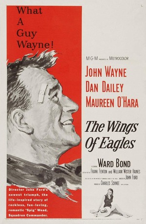 The Wings of Eagles (1957) - poster