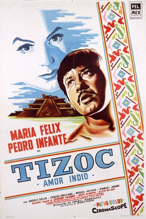 Tizoc (1957) - poster