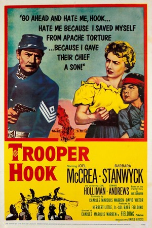 Trooper Hook (1957) - poster