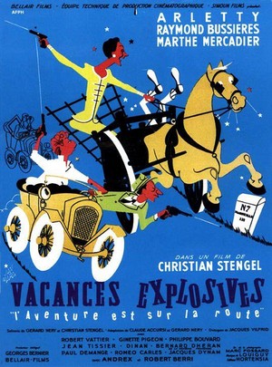 Vacances Explosives! (1957) - poster