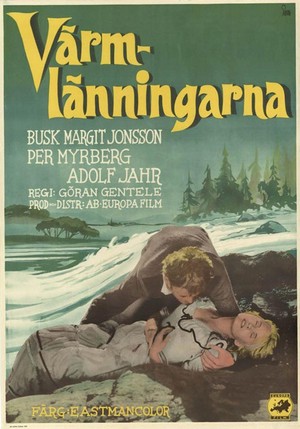 Värmlänningarna (1957) - poster