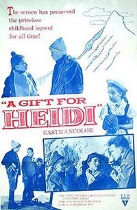 A Gift for Heidi (1958) - poster