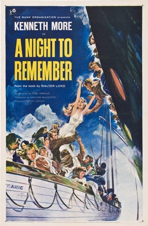 A Night to Remember (1958) - poster