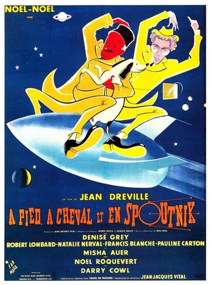 À Pied, à Cheval et en Sputnik (1958) - poster