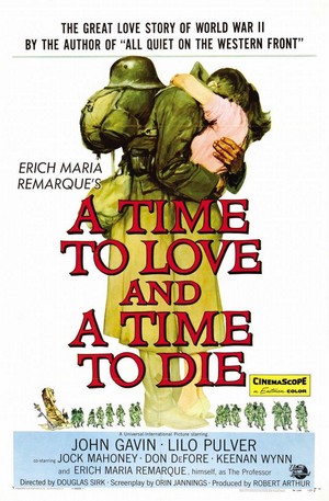 A Time to Love and a Time to Die (1958) - poster