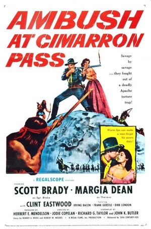 Ambush at Cimarron Pass (1958) - poster