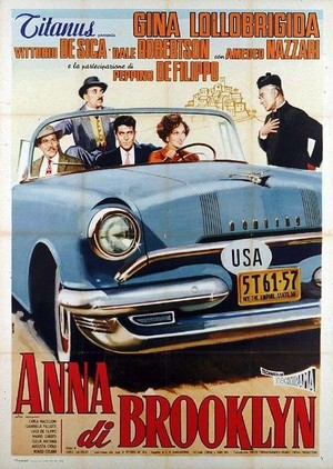 Anna di Brooklyn (1958) - poster