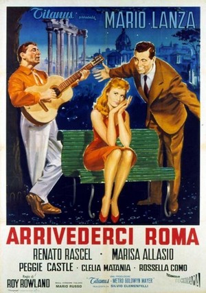 Arrivederci Roma (1958) - poster