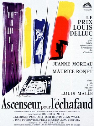 Ascenseur pour l'Échafaud (1958) - poster