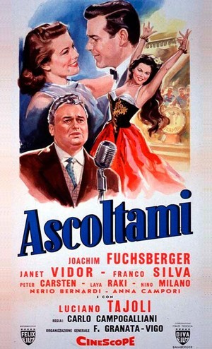 Ascoltami (1958) - poster