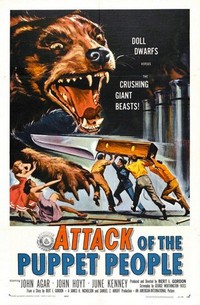 Attack of the Puppet People (1958) - poster