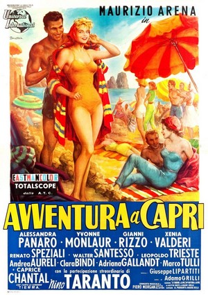 Avventura a Capri (1958) - poster