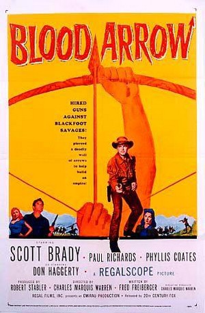 Blood Arrow (1958) - poster