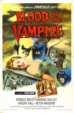 Blood of the Vampire (1958) - poster