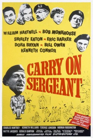 Carry On Sergeant (1958) - poster