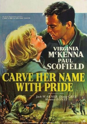 Carve Her Name with Pride (1958) - poster