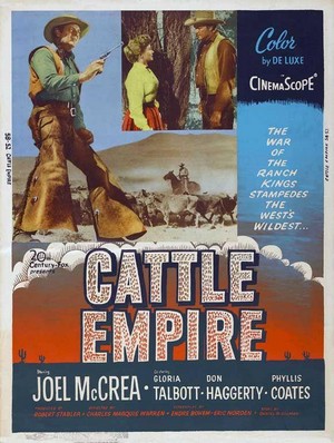 Cattle Empire (1958) - poster