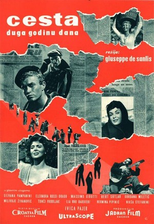 Cesta Duga Godinu Dana (1958) - poster