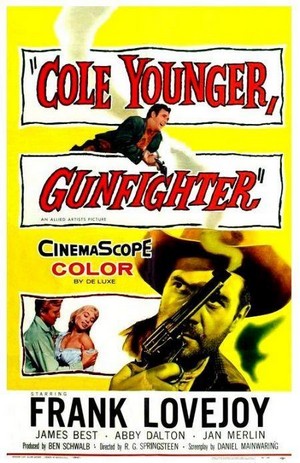 Cole Younger, Gunfighter (1958) - poster