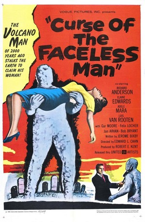 Curse of the Faceless Man (1958) - poster