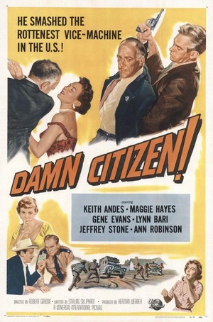 Damn Citizen (1958) - poster
