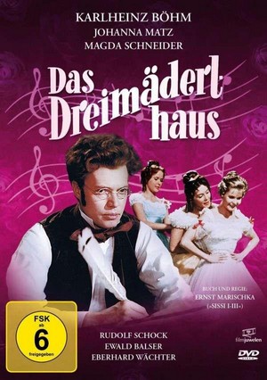 Das Dreimäderlhaus (1958) - poster