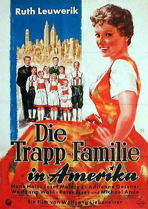 Die Trapp-Familie in Amerika (1958) - poster