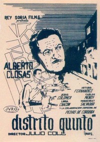 Distrito Quinto (1958) - poster