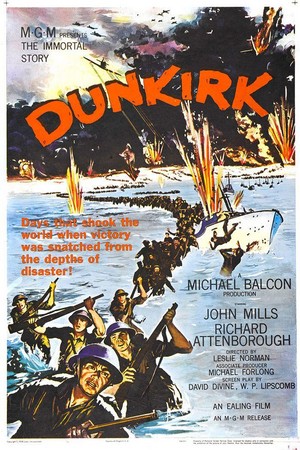 Dunkirk (1958) - poster