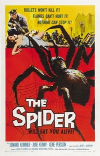 Earth vs the Spider (1958) - poster