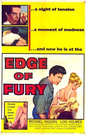 Edge of Fury (1958) - poster