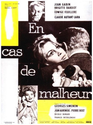 En Cas de Malheur (1958) - poster