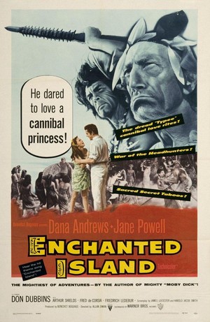 Enchanted Island (1958) - poster