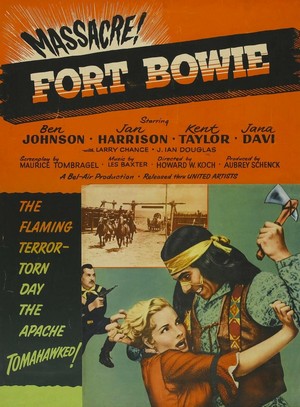 Fort Bowie (1958) - poster