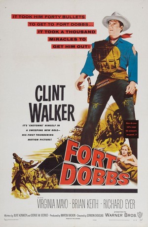 Fort Dobbs (1958) - poster