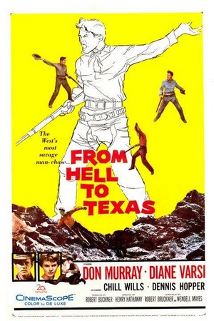 From Hell to Texas (1958) - poster