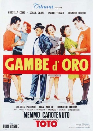 Gambe d'Oro (1958) - poster