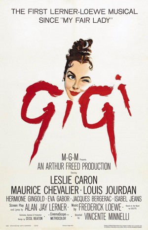 Gigi (1958) - poster