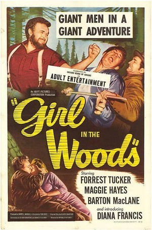 Girl in the Woods (1958) - poster
