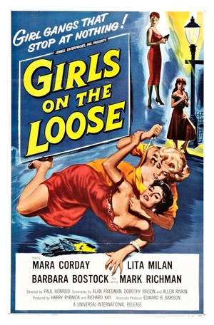 Girls on the Loose (1958) - poster