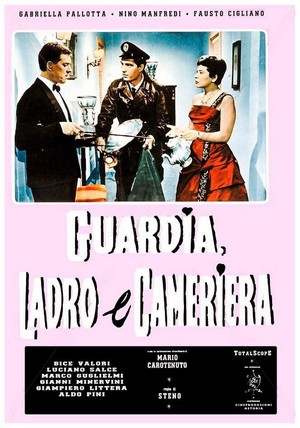 Guardia, Ladro e Cameriera (1958) - poster