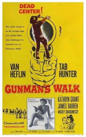 Gunman's Walk (1958) - poster