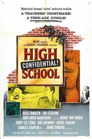 High School Confidential! (1958) - poster