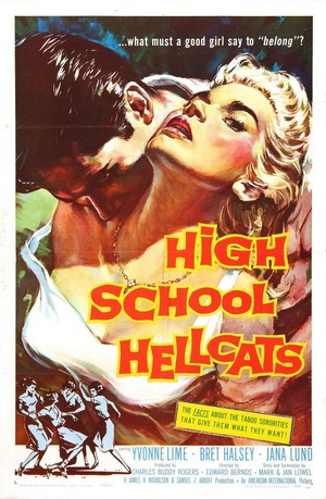 High School Hellcats (1958) - poster