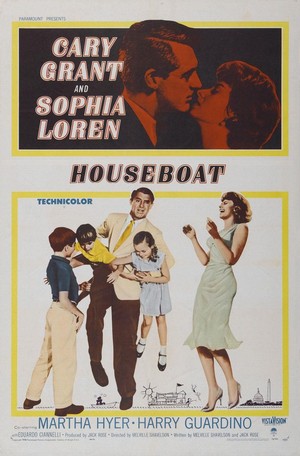 Houseboat (1958) - poster