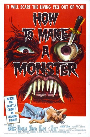How to Make a Monster (1958) - poster