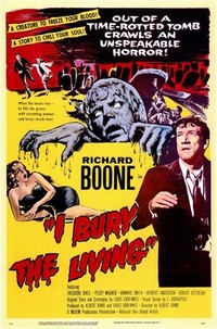 I Bury the Living (1958) - poster